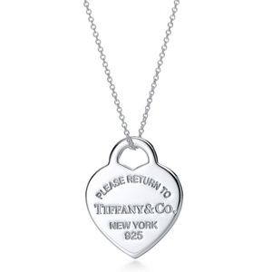 Tiffany & Co. Return to Tiffany large heart necklace